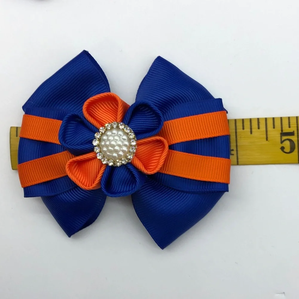 Hair bows ( set of four) alligator clips
